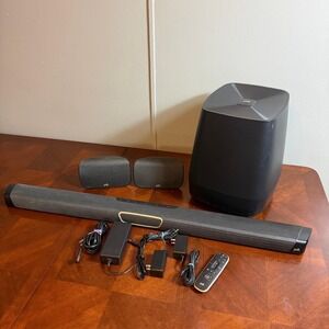 Polk Audio MagniFi Max Soundbar Wireless Subwoofer SR1 Surround Speaker Set‎